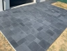 Dallage Opus Romain en pierre Tandur Anthracite / M²