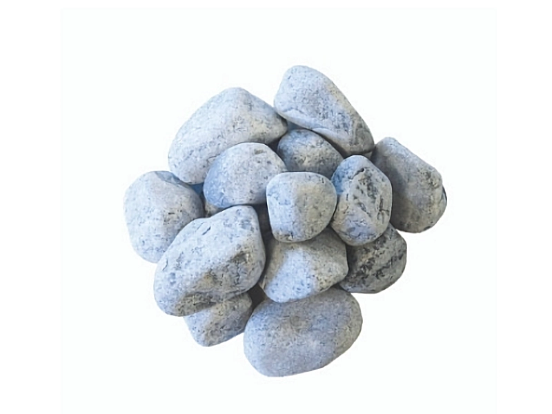Galet Bleu Lagon 40/80 - Filet de 25 kg