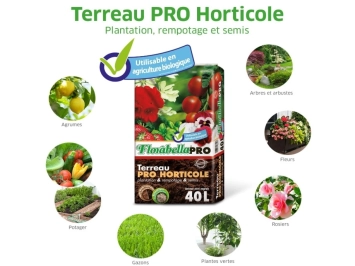 TERREAU HORTICOLE PRO pro sac 40L