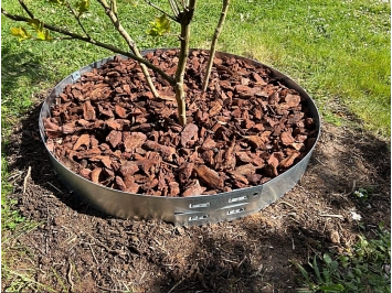 Bordure BorderStyle® Acier Tour d'Arbre H: 10 cm