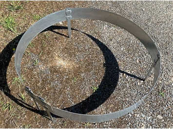 Bordure BorderStyle® Acier Tour d'Arbre H: 10 cm