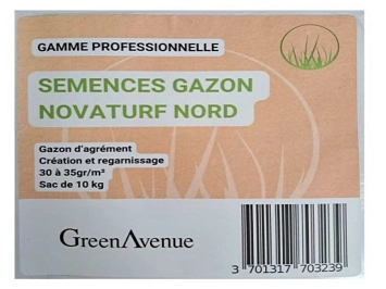 Sac Gazon Pro NOVATURF Essentiel sac 10kg