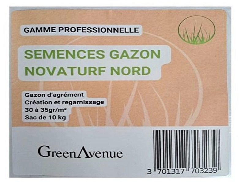 Sac Gazon Pro NOVATURF Essentiel sac 10kg