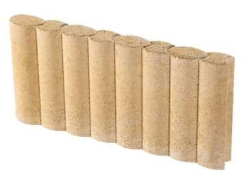 Bordure béton Ovaline 50cm x H:24cm x Ep 6cm