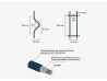 Panneau rigide Geno fil V:Ø4mm fil H:Ø5mm L:2.50m