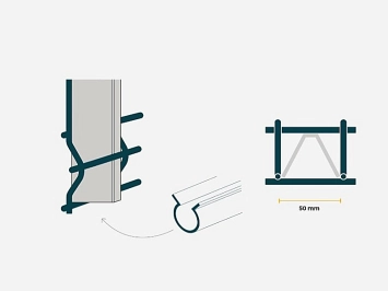 Kit occultant Epsilon anthracite