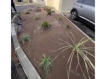 Toile de paillage non tissée 110gr / m²