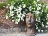 Statue Visage femme H: 115 cm