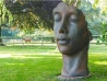 Statue Visage femme H: 115 cm