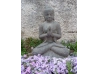 Statue Bouddha assis salutation H:45cm