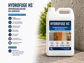 HYDROFUGE HS® Imperméabilisation des surfaces