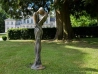 Statue Tristan & Iseult demi-rouille H: 123cm