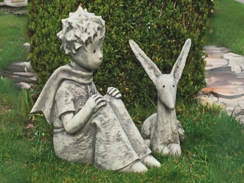 Statue Petit Prince Assis