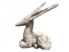 Statue renard Assis
