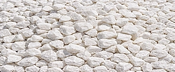 Graviers blancs