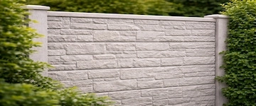 Clôtures béton